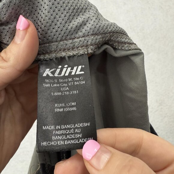 Kuhl Shorts Mens Small Gray Drawstring Lightweight Hiking Trail Pockets Outdoor - Picture 14 of 16